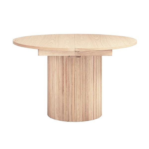 Hovedbilde Forhåndsbestill - Noor rundt spisebord ø120 (420) med 6 tilleggsplater ...