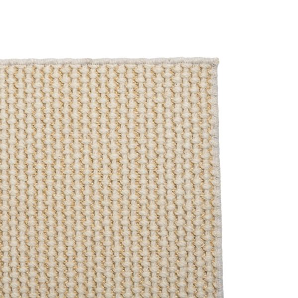 Hovedbilde Ull/sisal teppe Double weave (200x300- offwhite/sand)