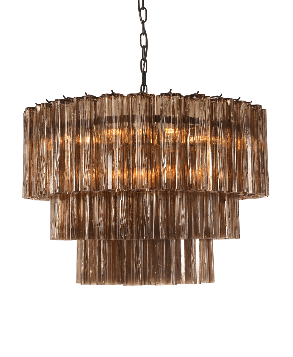 Sezane Chandelier 3 lag (ø72) smoked (brun) / sort